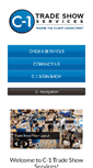 Mobile Screenshot of c1tradeshowservices.com